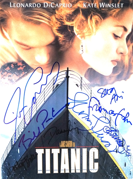 "Titanic" Original World Premiere Program Signed by Eight (8) Cast Members! (PSA/DNA)