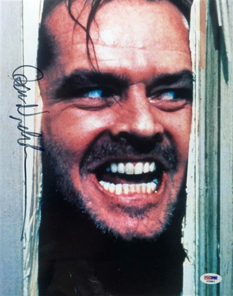 Jack Nicholson Signed 11" x 14" Color Photo from "One Who Flew Over the Cukoos Nest" (PSA/DNA)