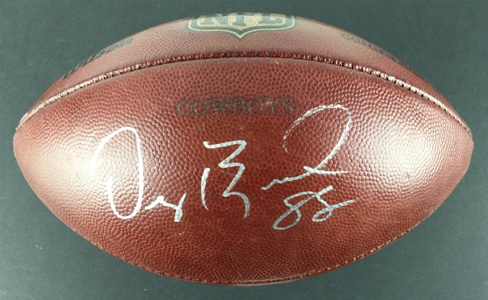 Dez Bryant Game Used & Signed Official NFL Leather Game Model Football (PSA/DNA)