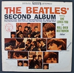 The Beatles: George Harrison Signed The Beatles' Second Album (PSA/DNA)