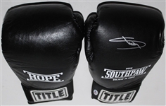 Eminem Rare Signed Southpaw Special Edition Boxing Glove Set (PSA/DNA)