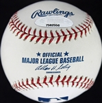 Joe Torre Rare Signed OML Baseball w/ W.S Champs 96,98,99,00 Inscription (TriStar)