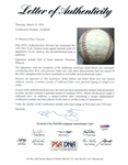 1972 Yankees Team Signed Baseball w/ STRONG Munson Autograph! (PSA/DNA)