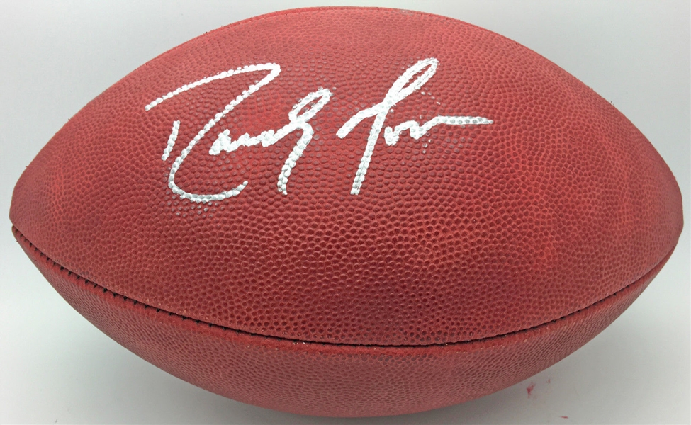 Randy Moss Signed NFL "The Duke" Football (JSA)