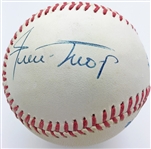 Mickey Mantle, Willie Mays & Duke Snider Signed OAL Baseball (JSA)