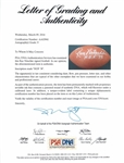 Ray Nitschke Signed Football w/ HOF 78 Inscription PSA/DNA Graded MINT 9!