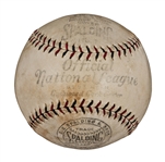 Babe Ruth & Lou Gehrig Dual-Signed ONL Baseball (PSA/DNA Graded EX 5.5)