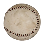 Babe Ruth & Lou Gehrig Dual-Signed ONL Baseball (PSA/DNA Graded EX 5.5)