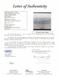 Thurman Munson Exceptional Near-Mint Signed 3 x 5 Note Card (JSA)
