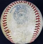 Babe Ruth Single-Signed OAL Harridge Baseball (JSA)