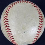 Babe Ruth Single-Signed OAL Harridge Baseball (JSA)