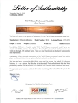 Ted Williams Rare Post-Career Game Used Coach's Bat Circa 1973-75 (PSA/DNA)