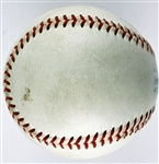 Mickey Mantle Exceptional Vintage Single-Signed & Inscribed OAL (Cronin) Baseball w/ RARE 1960s Autograph (PSA/DNA)