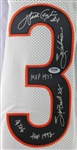 Walter Payton Signed Chicago Bears Jersey with 5 Handwritten Stats (PSA/DNA)