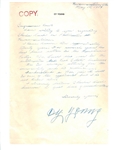 Cy Young Signed 1942 Ohio Driver's License with RARE Full Name Autograph (PSA/DNA NM-MT 8)