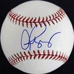 Alex Rodriguez Signed OML Baseball (PSA/DNA)