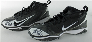 Buccaneers: John Lynch Game Used & Signed Nike Speed Cleats (PSA/DNA)