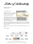 VERY RARE Charles Dickens Choice Ink Signature in Notes on America Book (PSA/DNA)