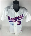 Nolan Ryan Signed 1991 Set 1 Game Ready Texas Rangers Jersey (PSA/DNA)