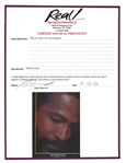 Marvin Gaye c. 1976 Vintage Signed 8 x 13 Color Program Photo (PSA/DNA)