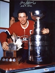 Lot of Three (3) Signed Hockey Photographs w/ Lemiuex, Lafleur & Béliveau (PSA/JSA Guaranteed)