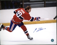 Lot of Three (3) Signed Hockey Photographs w/ Lemiuex, Lafleur & Béliveau (PSA/JSA Guaranteed)
