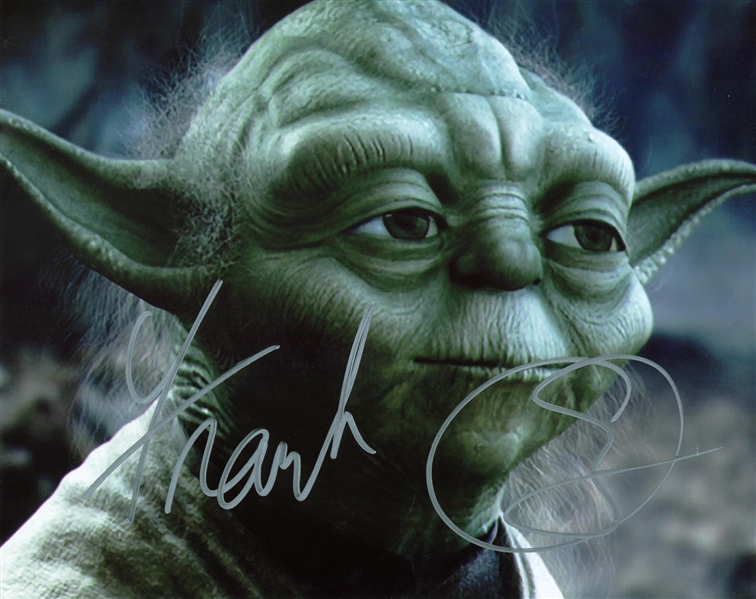 Star Wars: Frank Oz Signed 11" x 14" Yoda Photo (PSA/JSA Guaranteed)