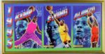 Patrick Ewing, Shawn Kemp & Alonzo Mourning Signed 10 x 18 Display (Upper Deck)