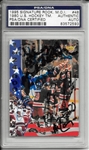 1995 Signature Rookie Signed 1980 US Hockey Card w/ Herb Brooks! (PSA/DNA Encapsulated)