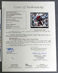 1995/6 Stanley Cup Champion Colorado Avalanche Multi-Signed 8 x 10 Photo w/ 8 Signatures (JSA)