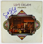 Cream: Ginger Baker Signed NEAR-MINT Live Cream II Album (PSA/DNA)