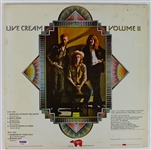 Cream: Ginger Baker Signed NEAR-MINT Live Cream II Album (PSA/DNA)