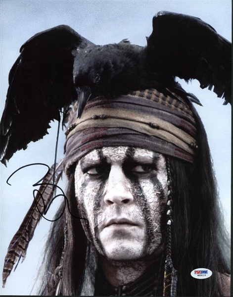 Johnny Depp Signed 11" x 14" Color Photo (PSA/DNA)