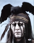 Johnny Depp Signed 11 x 14 Color Photo (PSA/DNA)