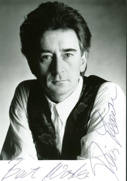 Denis Lawson Vintage Signed 3.5" x 5" Black & White Photograph (PSA/DNA Guaranteed)