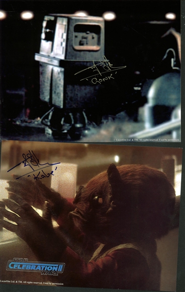 Rusty Goffe Signed Lot of Three (3) 8" x 10" Color Photos (PSA/DNA Guaranteed)