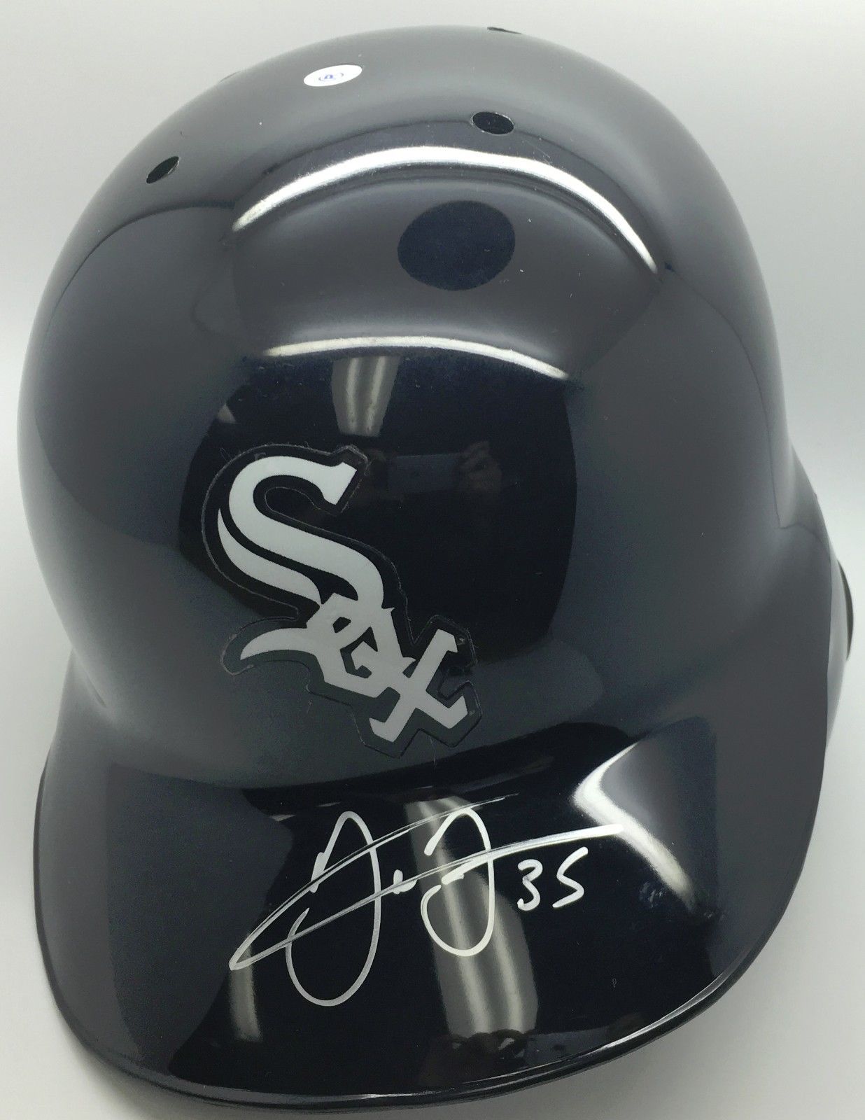 Frank Thomas Autographed Chicago Full Size Replica Batting Helmet - BAS