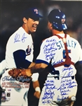 No Hit Pitchers Impressive Multi-Signed 16 x 20 Photograph w/ 22 Signatures! (PSA/DNA)