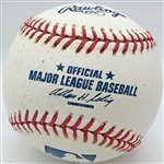 NY Yankee Greats Signed OML Baseball w/ Berra, Larsen & Others (PSA/JSA Guaranteed)