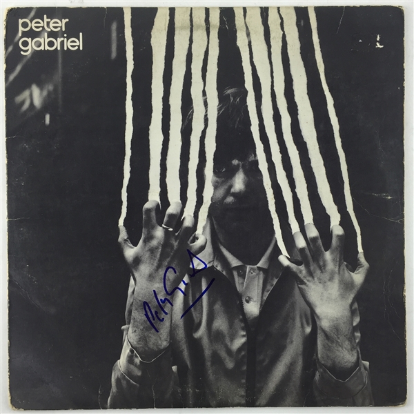 Peter Gabriel Signed "Scratch" Album (PSA/JSA Guaranteed)