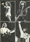 Led Zeppelin: EXTRAORDINARILY RARE John Bonham Signed Press Release Program! (PSA/DNA)