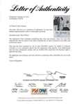 Led Zeppelin: EXTRAORDINARILY RARE John Bonham Signed Press Release Program! (PSA/DNA)