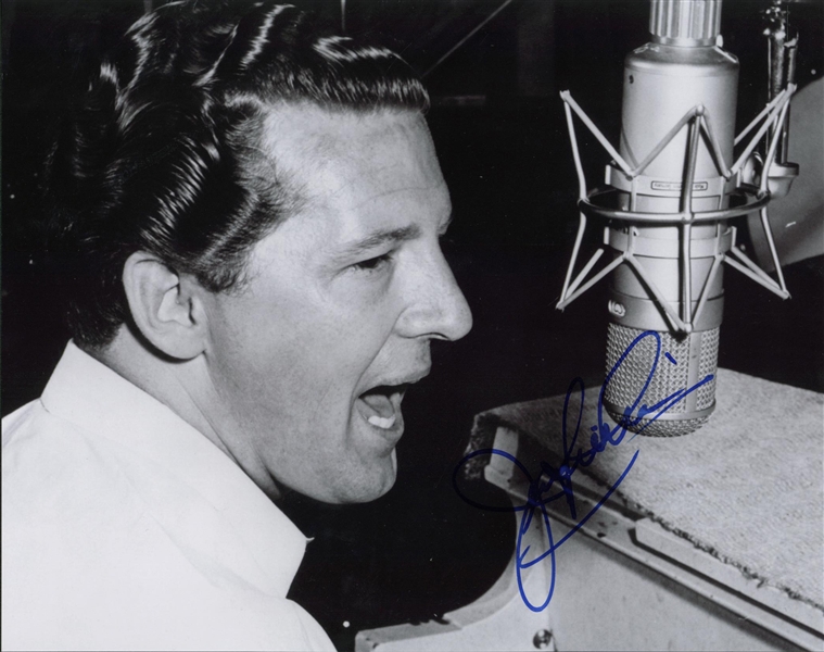 Jerry Lee Lewis Signed 11" x 14" Photograph (PSA/JSA Guaranteed)