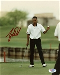 Tiger Woods Rare Early Signed 8 x 10 Color Photo - PSA/DNA Graded GEM MINT 10!