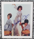 The Supremes Signed & Framed 11 x 14 Color Photograph w/ Ross, Wilson & Birdsong (PSA/DNA)