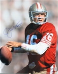 Lot of Three (3) Signed 16 x 20 Joe Montana Flats (PSA/JSA Guaranteed)
