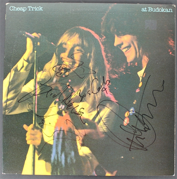 Cheap Trick: Group Signed "At Budokan" Album (PSA/JSA Guaranteed)