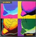 U2: The Edge & Adam Clayton Signed Lemon Album (PSA/JSA Guaranteed)