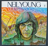 Neil Young Signed Self-Titled Album Cover (PSA/DNA)