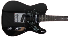 Soundgarden Rare Group Signed Telecaster Style Electric Guitar (4 Sigs)(PSA/DNA)